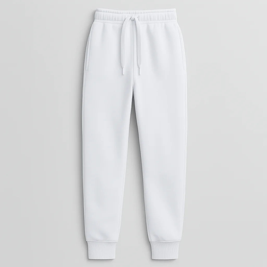 CALÇA BRANCA MOLETOM