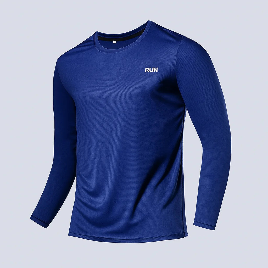 CAMISA POLIÉSTER AZUL MARINHO