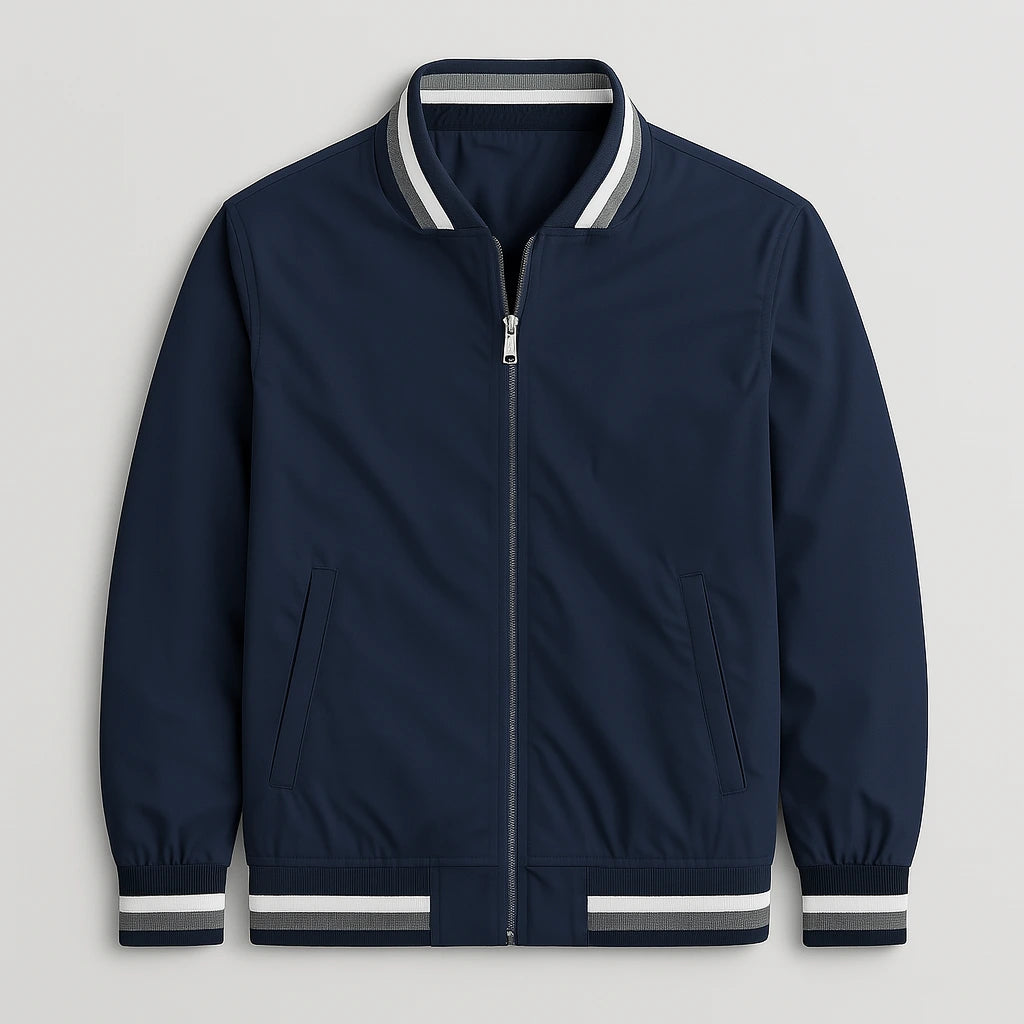 JAQUETA AZUL MARINHO CORTA VENTO