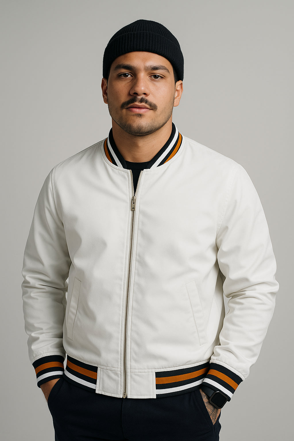 JAQUETA CORTA VENTO BRANCA