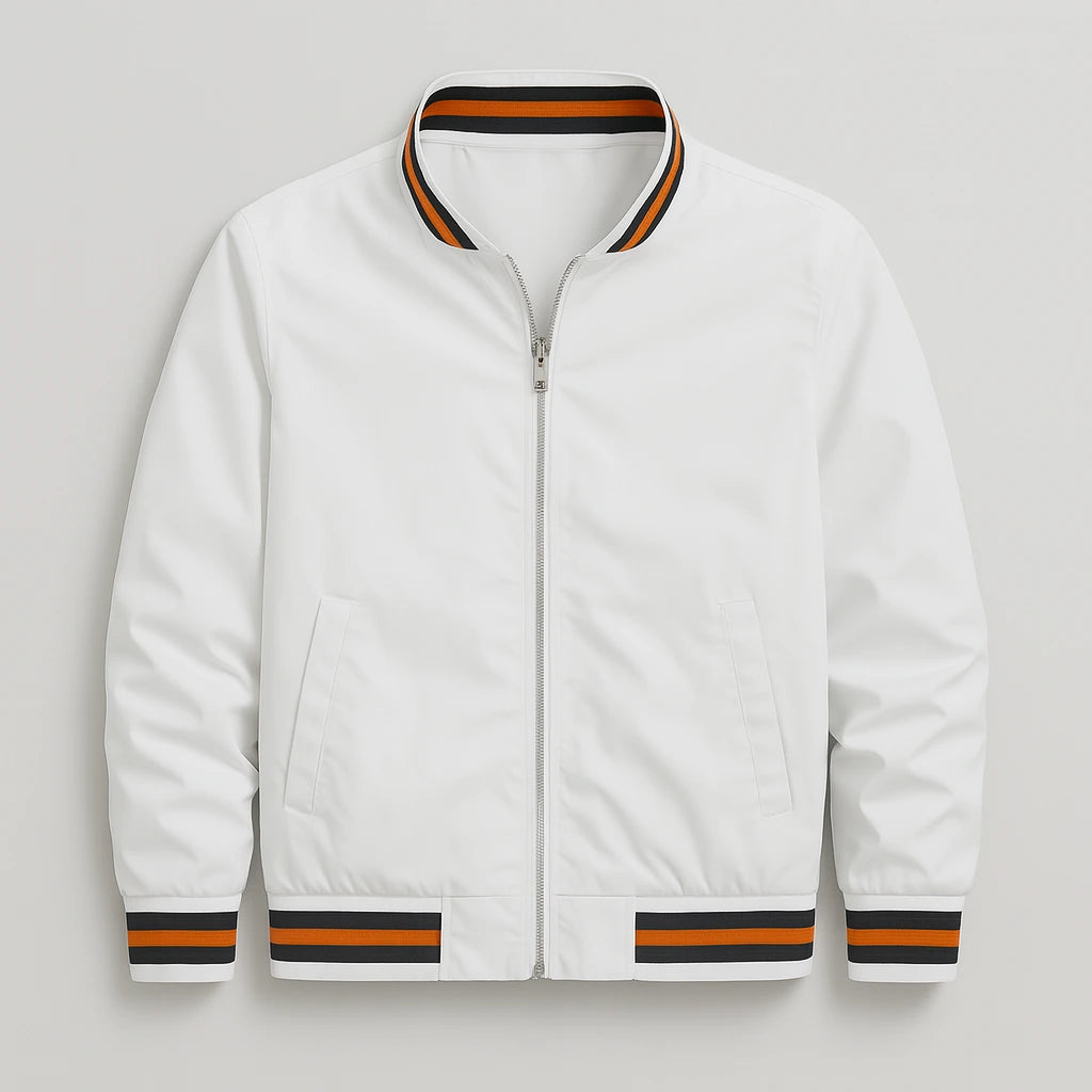 JAQUETA BRANCA CORTA VENTO