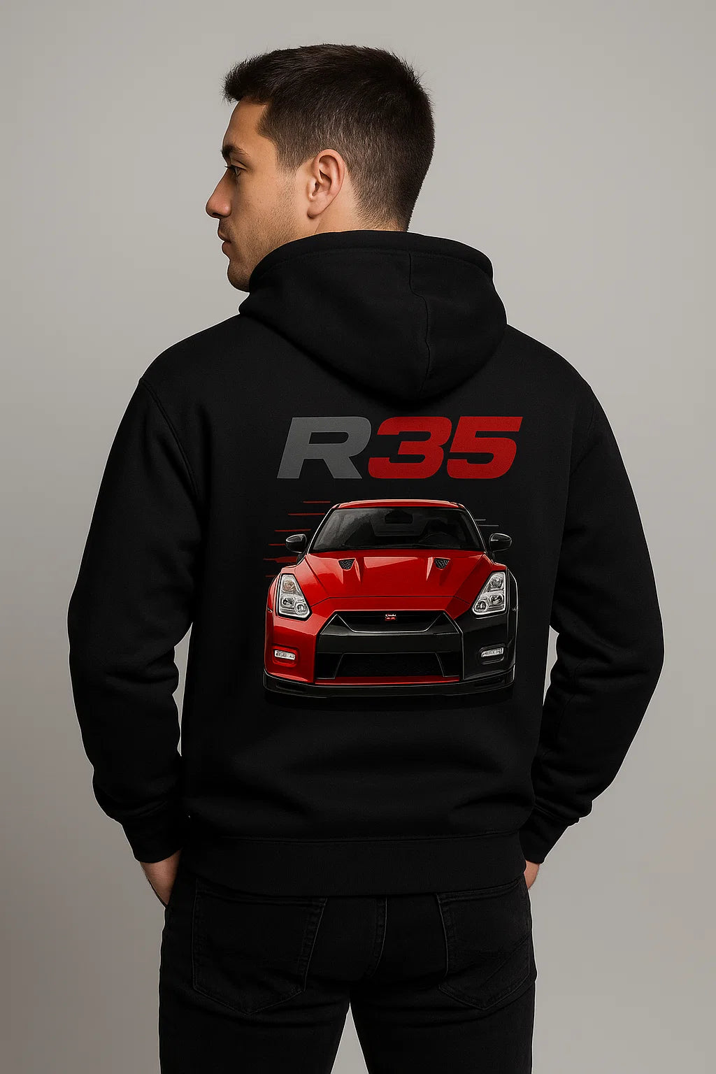 MOLETOM GTR PRETO