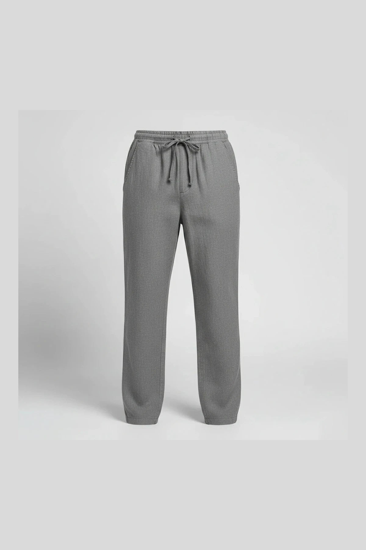 linho calça cinza