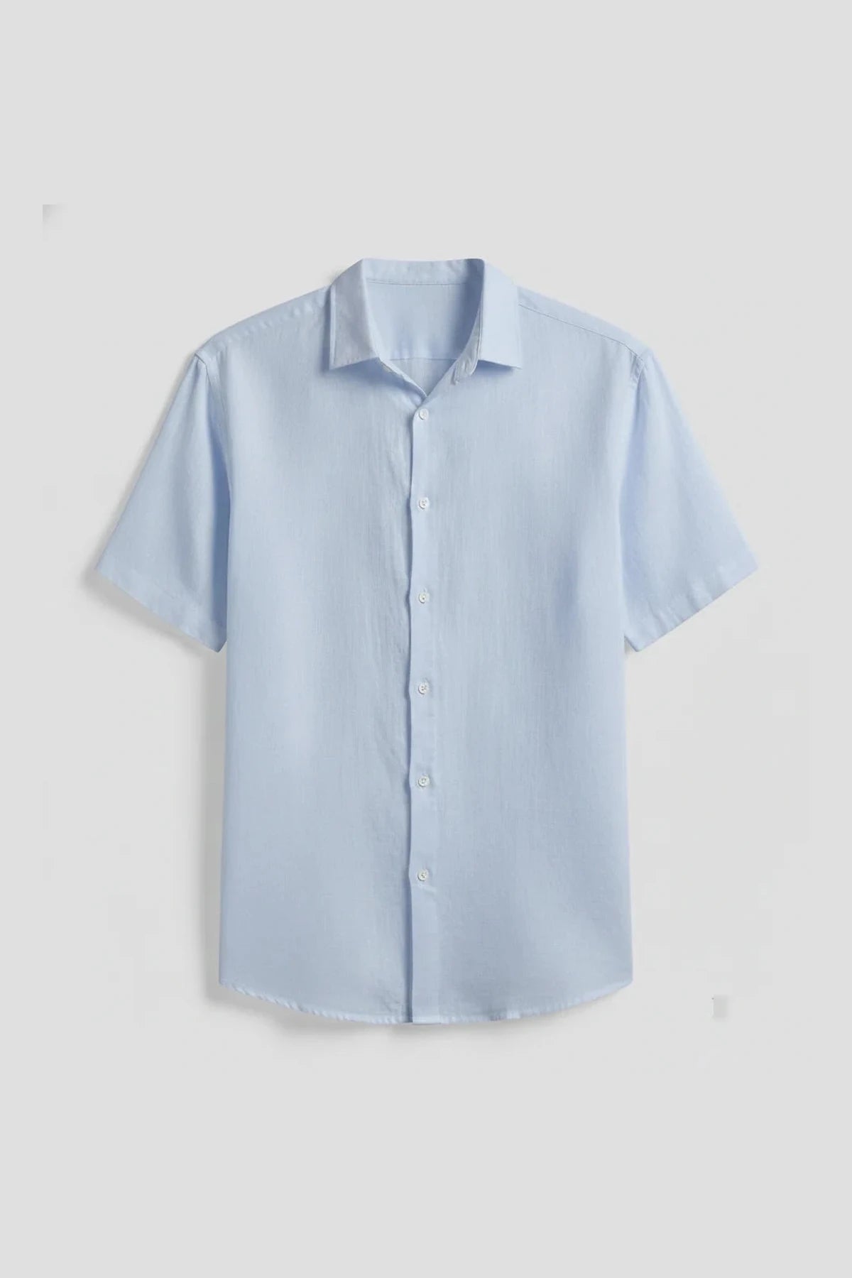 linho camisa azul