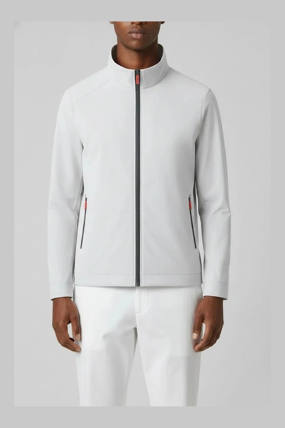 corta vento branco