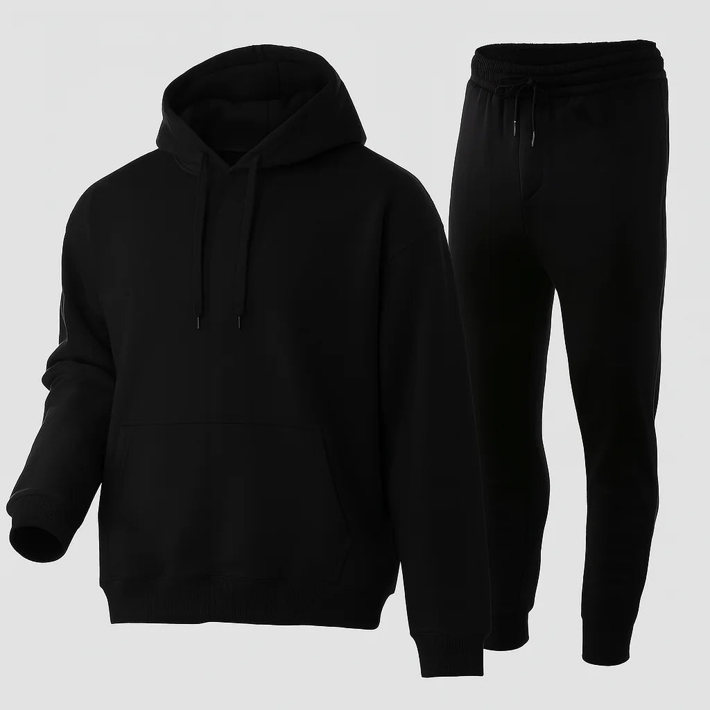 CONJUNTO MOLETOM PRETO