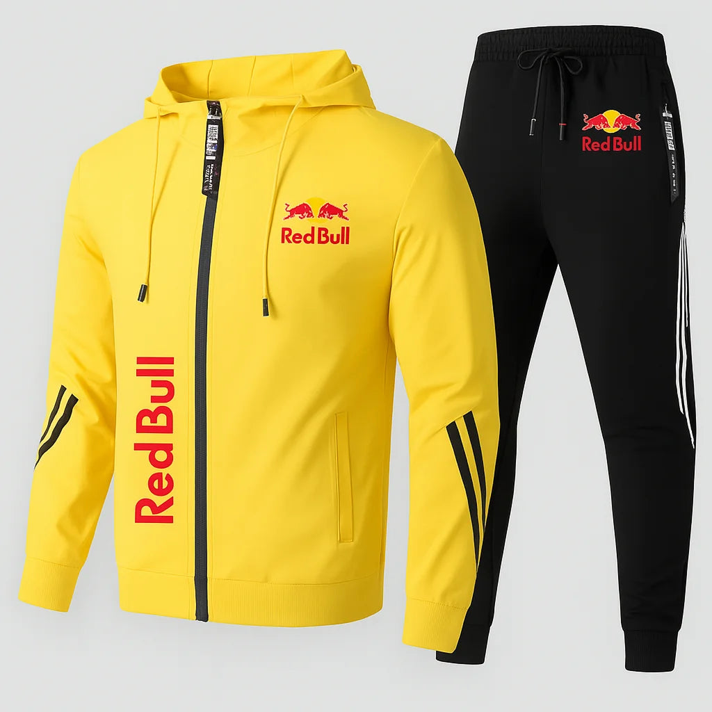 CONJUNTO RED BULL AMARELO