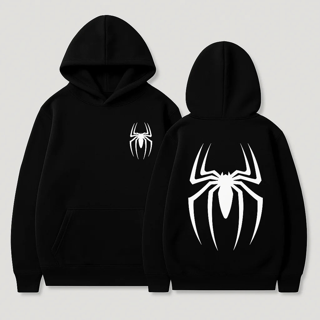 MOLETOM HOMEM-ARANHA PRETO