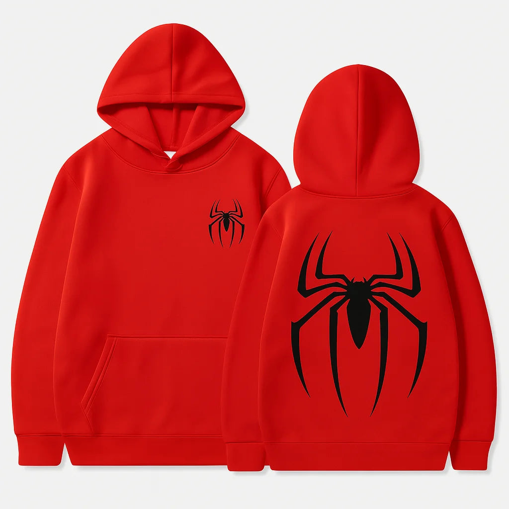 MOLETOM HOMEM-ARANHA VERMELHO