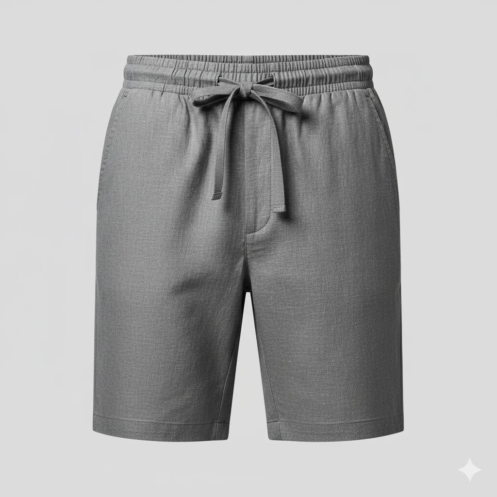 bermuda linho cinza