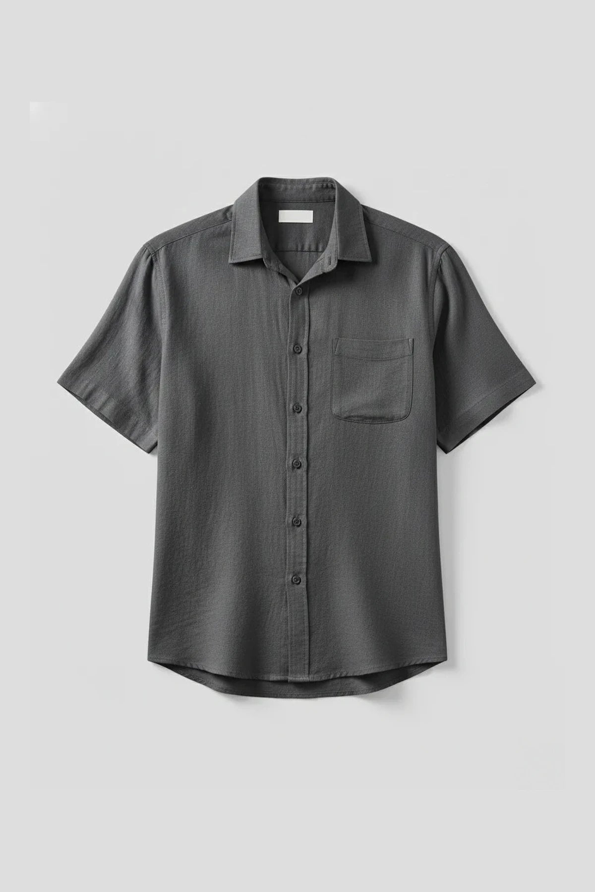 linho camisa cinza
