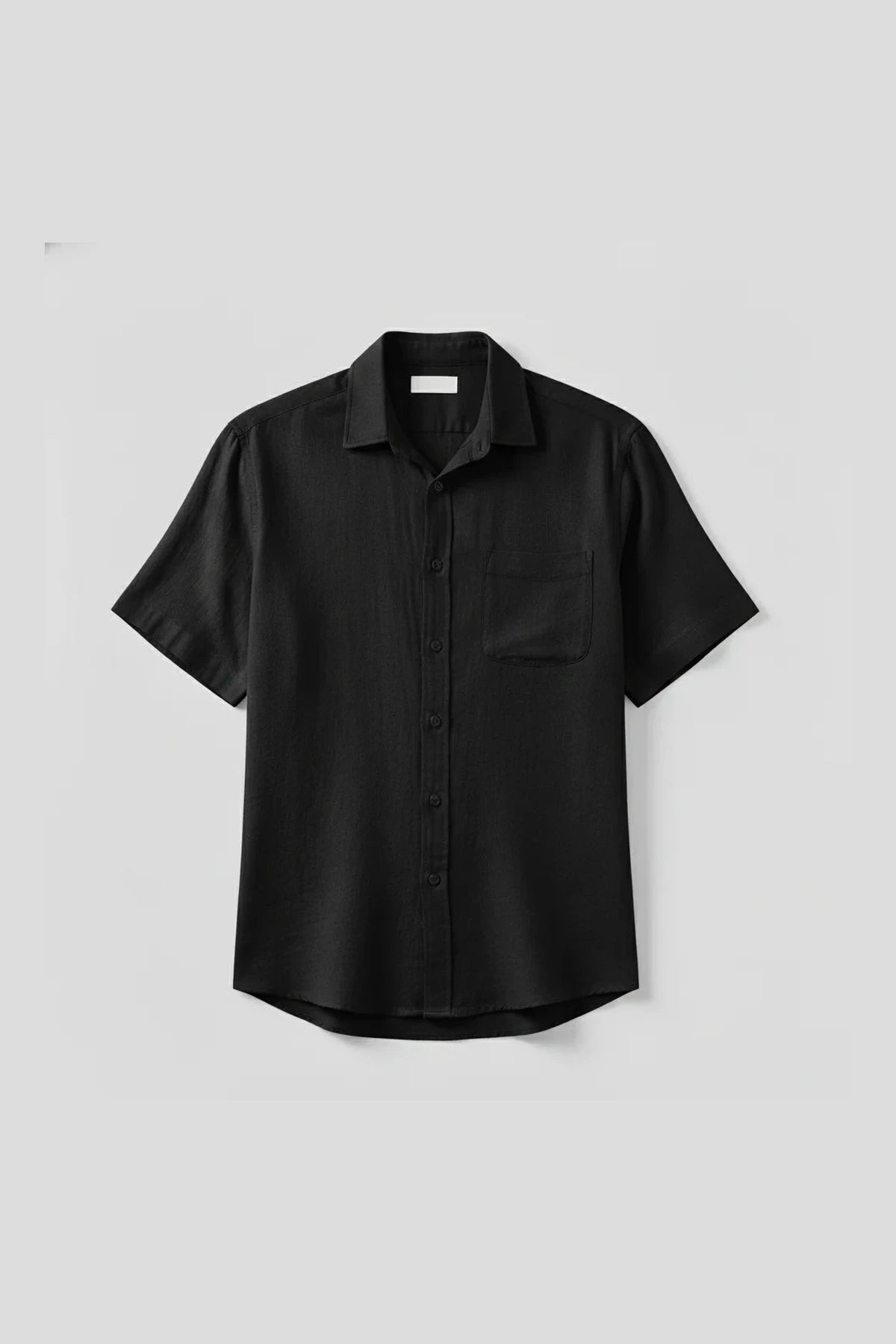 linho camisa preta