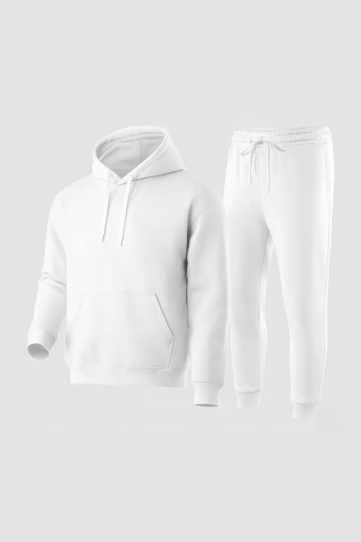 conjunto moletom branco