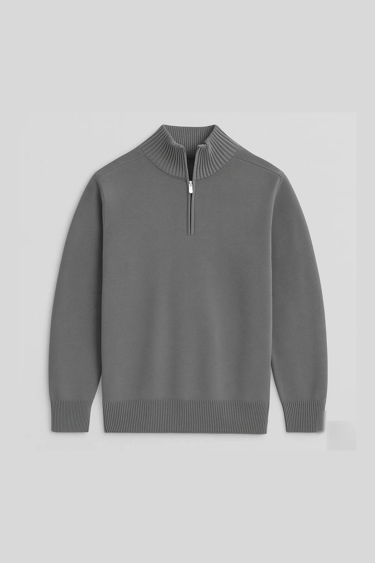 sueter casual cinza